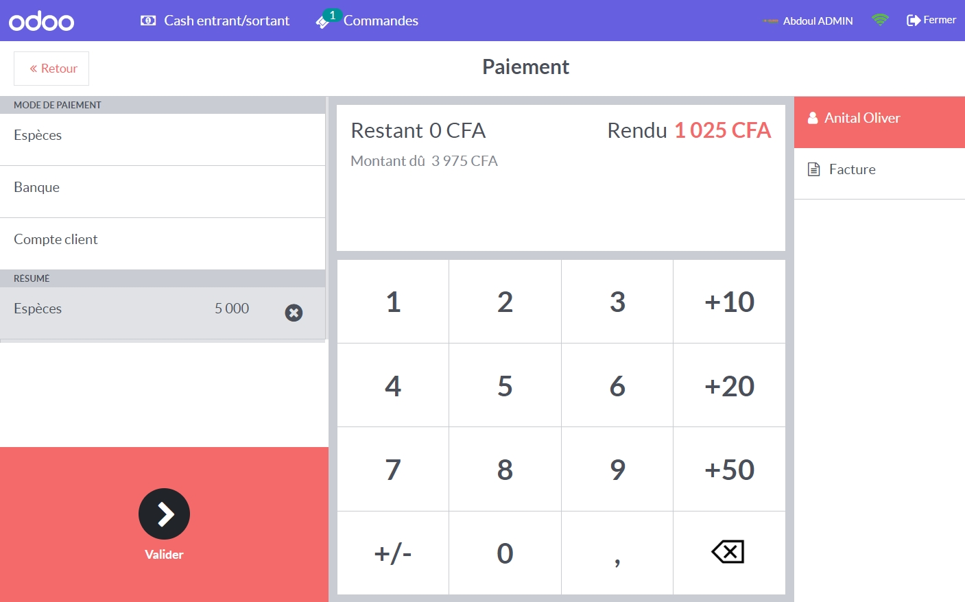 Expérience client POS